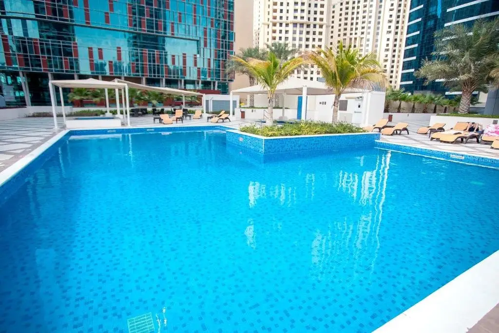 Дубай: Awesome Marina Canal View 1bd Bay Central Marina