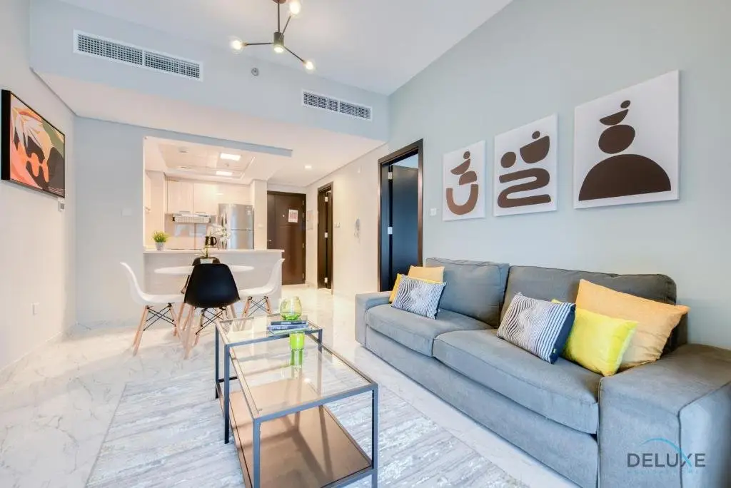Дубай: Snug 1BR at MAG 520 Dubai South by Deluxe Holiday Homes