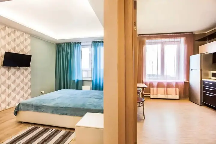 Тольятти: Апартаменты ZebraHome с видом на Волгу