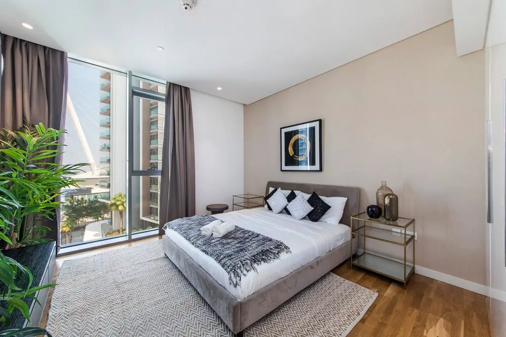 Дубай: Апартаменты Luxury 3-bedroom on Bluewaters Island