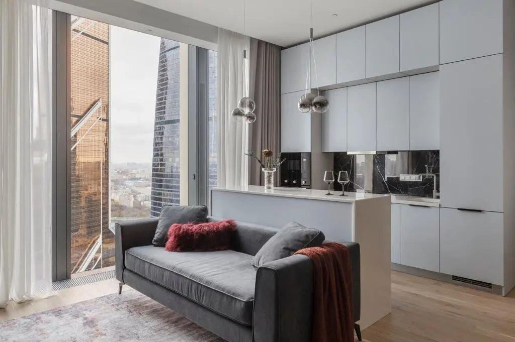 Москва: Апартаменты Luxury Studio Moscow City 35 этаж