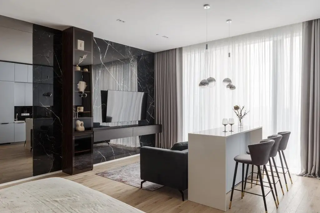 Москва: Апартаменты Luxury Studio Moscow City 35 этаж