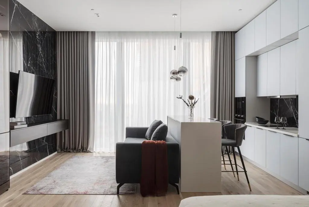 Москва: Апартаменты Luxury Studio Moscow City 35 этаж