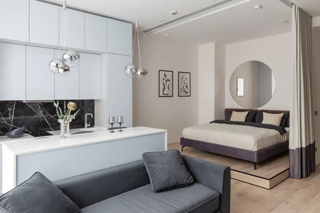 Москва: Апартаменты Luxury Studio Moscow City 35 этаж
