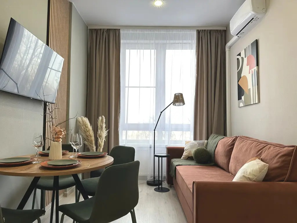 Апартаменты Двухкомнатные в Центре города 524 — фото 1