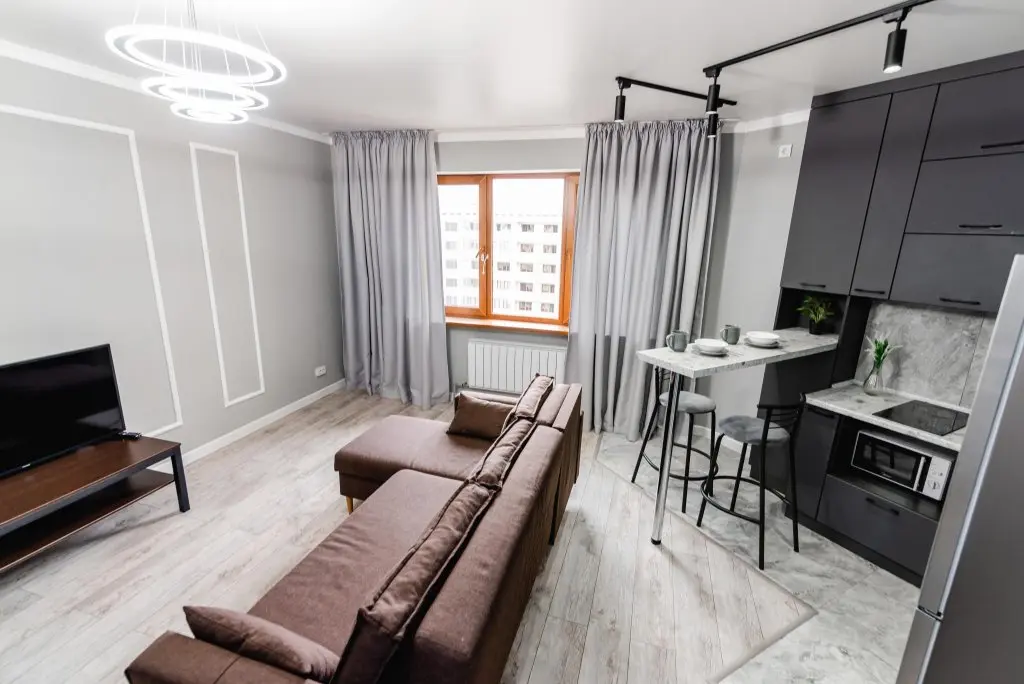 Алматы: Meridian Apartments (Мередиан Апартментс) на улице Масанчи 23/11