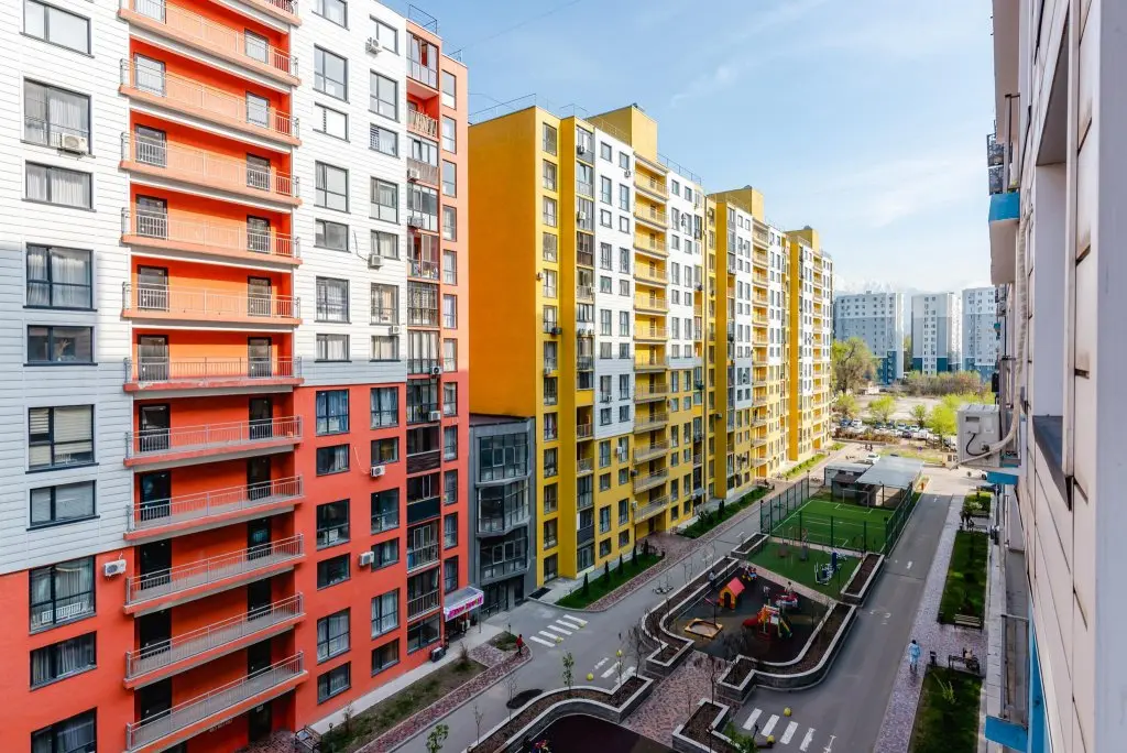 Алматы: Meridian Apartments (Мередиан Апартментс) на улице Гани Муратбаева