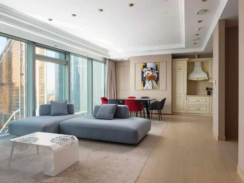Апартаменты двухкомнатные  Москва Сити skyrent24 exclusive — фото 1