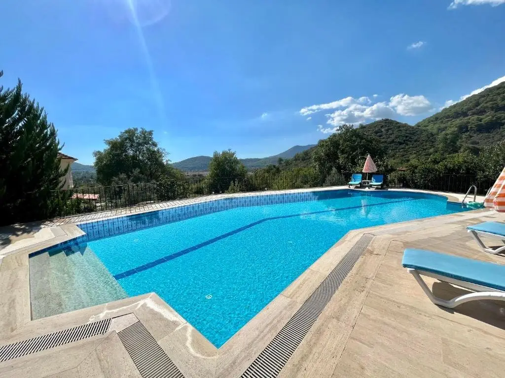 Фетхие: Private Pool - Private 1000m2 Garden, 4 Bedroom - 3 Bathroom - 8 Person, DETACHED Villas, Unlimited WiFi - Free Parking