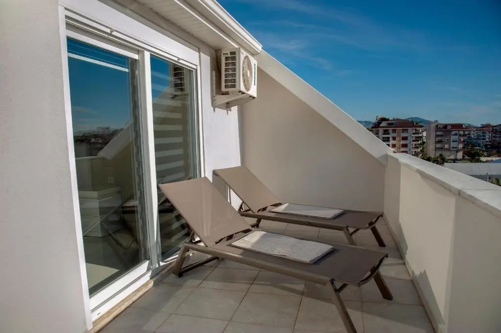 Аланья: Penthouse, 3 Schlafzimmern, Meerblick, Alanya, Kestel