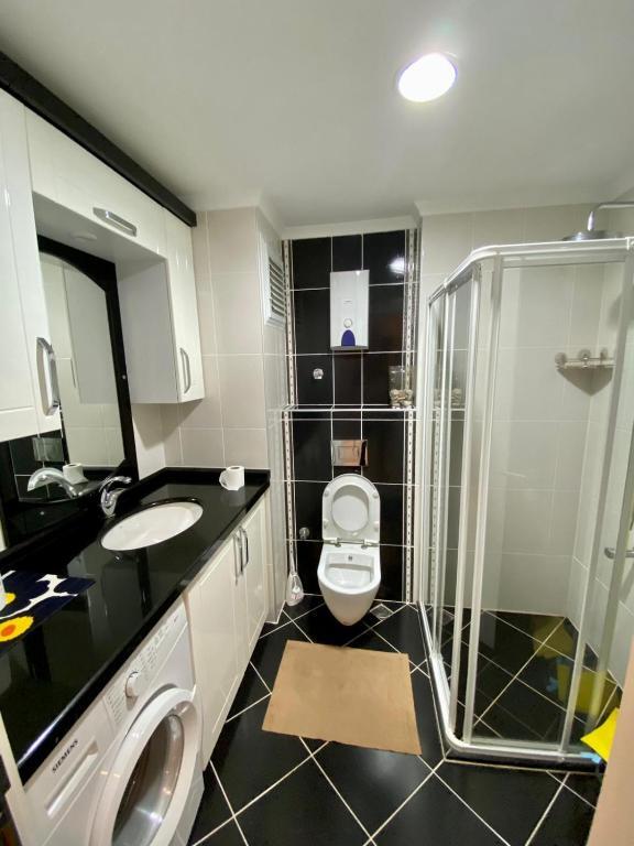 Аланья: Modern 2bedroom Apt on Cleopatra (Wifi,Pool)