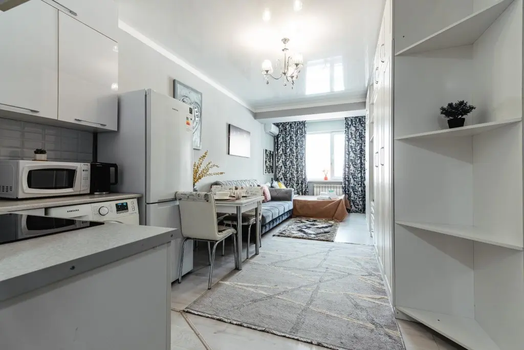 Алматы: Meridian Apartments (Мередиан Апартментс) на улице Шевченко