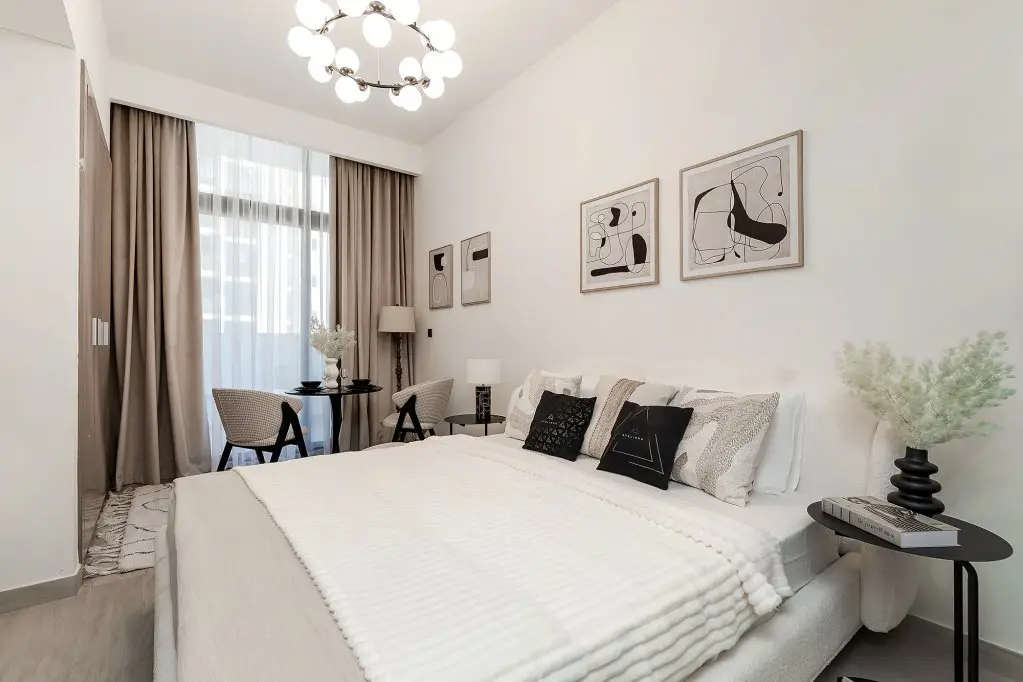 Дубай: Апартаменты Modern studio in Azizi Riviera