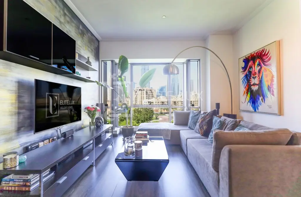Апартаменты Elite LUX Holiday Homes - Luxe 2BR Stunning Burj Khalifa View Downtown Dubai — фото 1