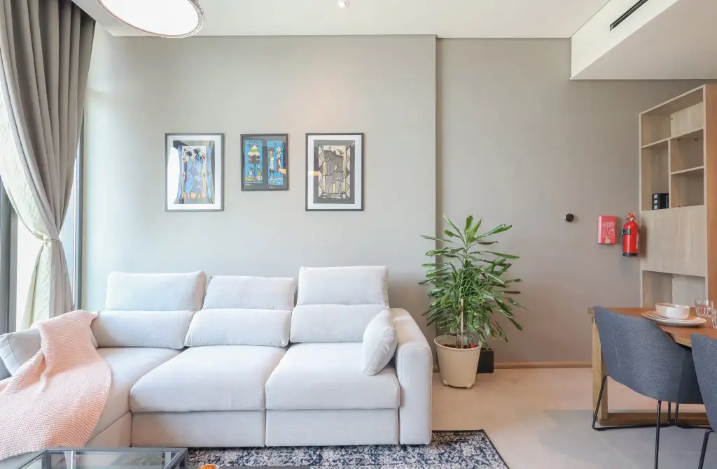 Дубай: Апартаменты Elite LUX Holiday Homes - Luxurious 1BR Suite in Signature Livings JVC - Dubai