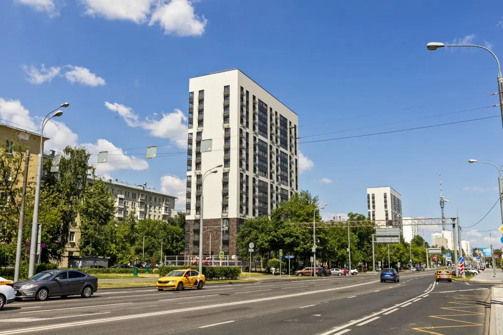 Москва: Great view 2-rooms Apartment 2 Min Walk to Raykin Plaza 2