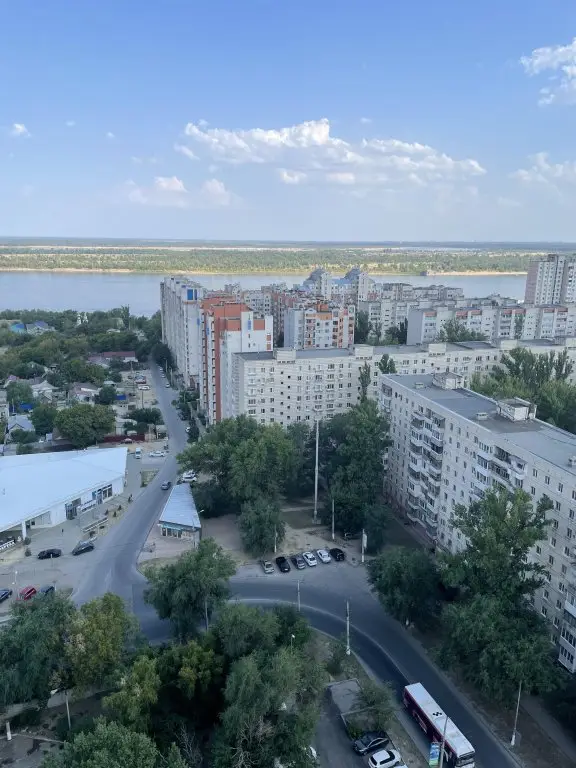 Квартира Однокомнатная квартира с прекрасным видом на Волгу — фото 1