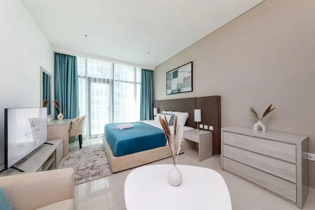 Дубай: Апартаменты Modern studio on Palm Jumeirah