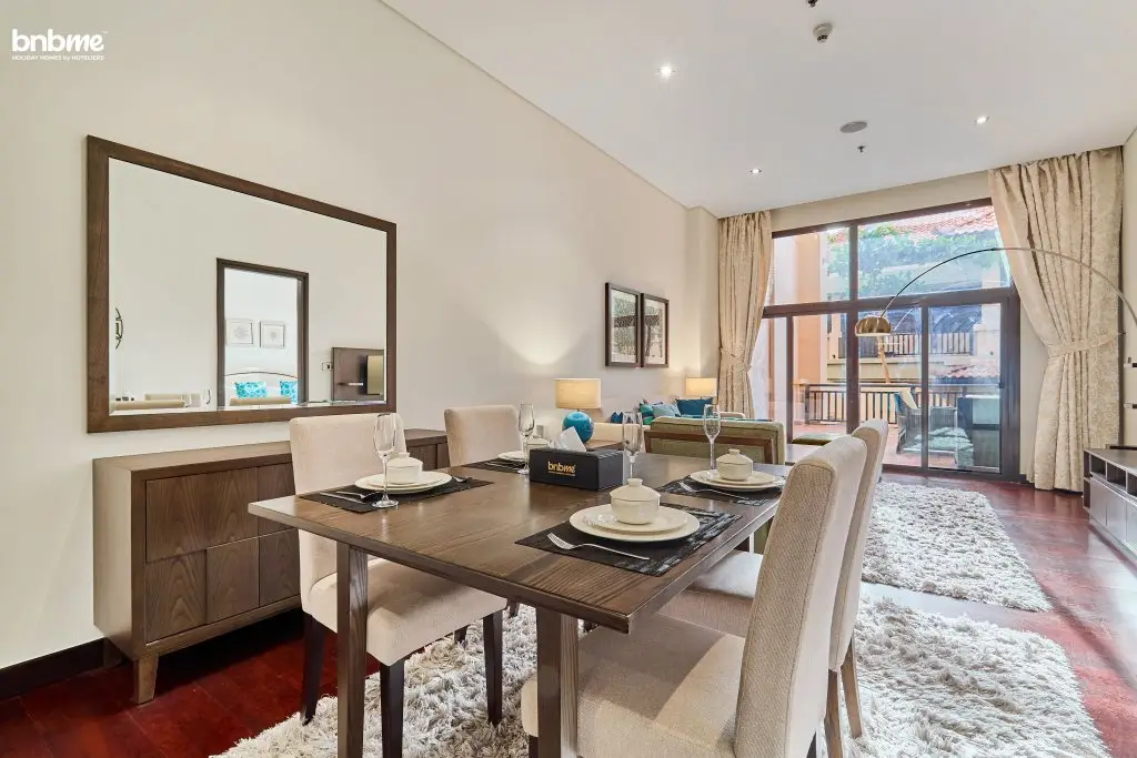 Дубай: Апартаменты Bnbmehomes, Pvt Terrace 1 BR in Palm Jumeirah G09