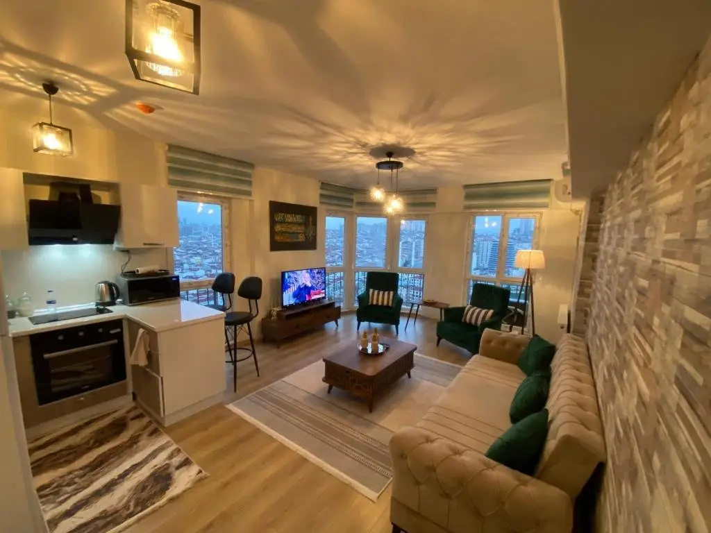 Стамбул: 1-bedroom, nearby services, park, free wifi, free parking- NK2