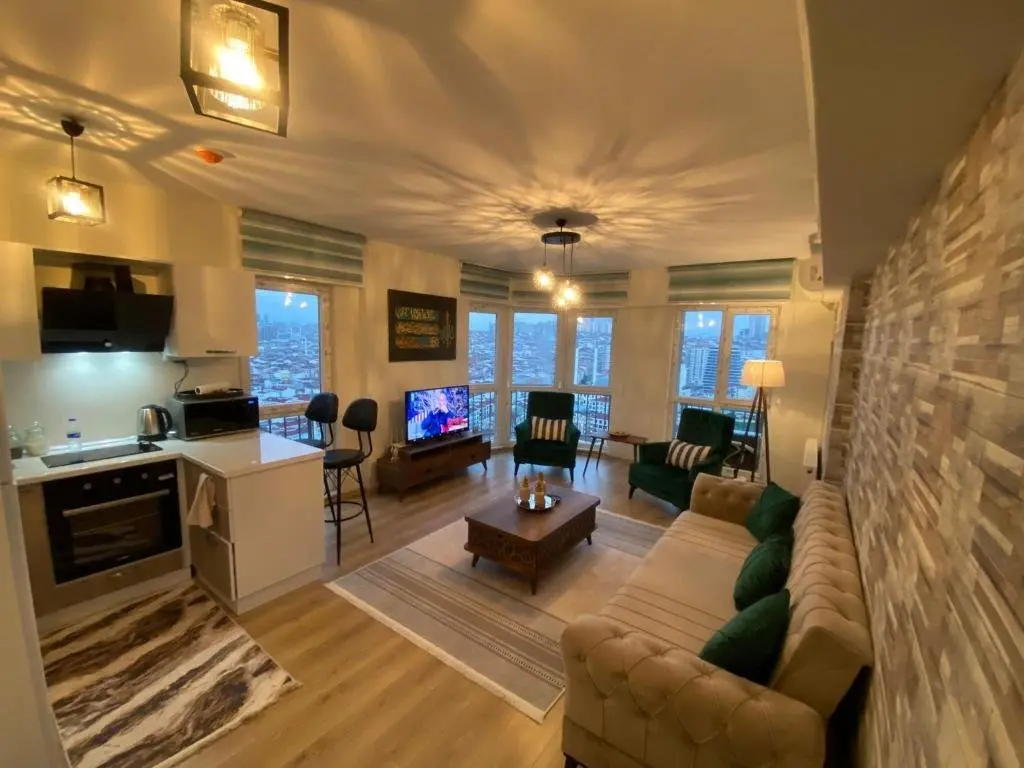Стамбул: 1-bedroom, nearby services, park, free wifi, free parking- NK2