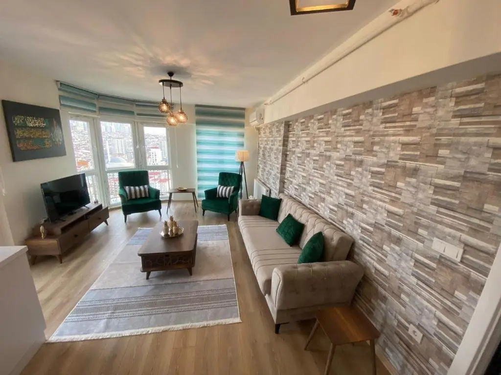 Стамбул: 1-bedroom, nearby services, park, free wifi, free parking- NK2