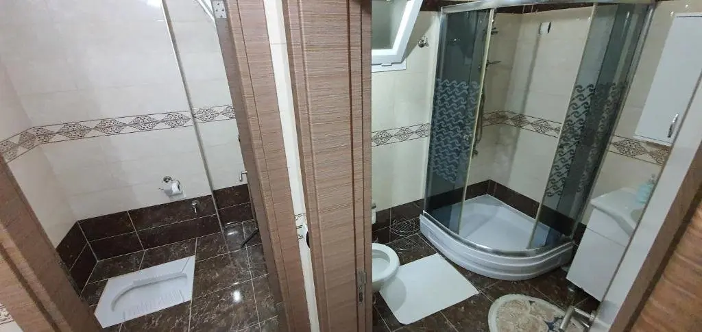 Фетхие: 3+1 sea1km 125mt2 Furnished luxury apartment 1.kat