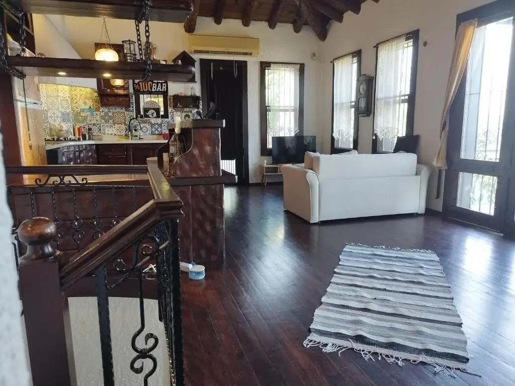 Аланья: Escape to History in a Stunning Stone House with Garden and Sea View in the Heart of Alanya