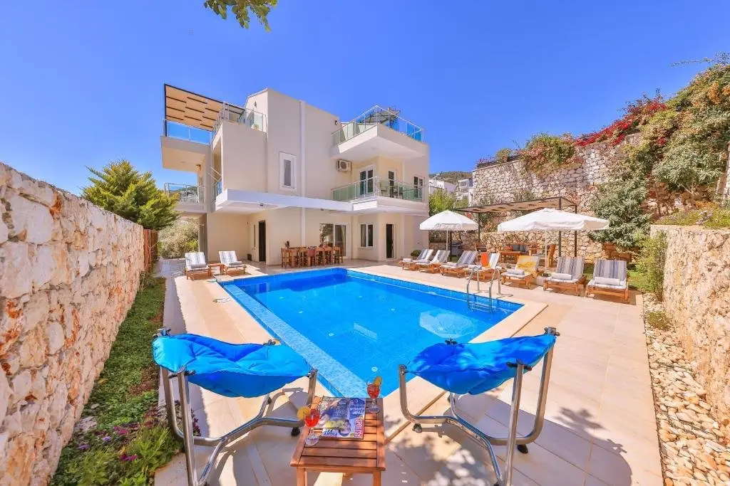 Калкан: VILLA MYSTIC 5br/6bth Prvt Pool-Garden & Sea Views