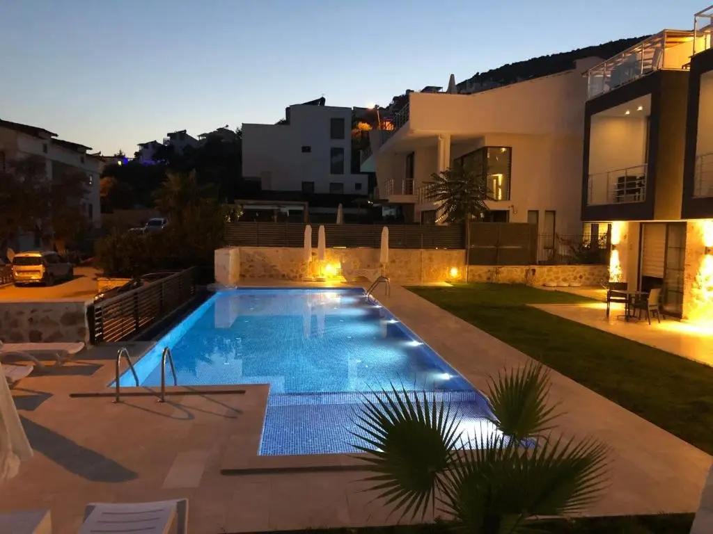 Калкан: Stone House Aparts 2 plus 1 mit Poolterrasse Kalkan No 2