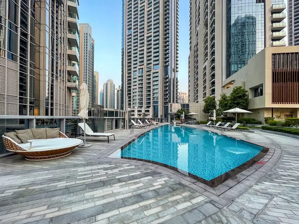 Дубай: Maison Privee - Ultra Chic High-Floor Apt w/ Direct Burj Khalifa & Fountains Views