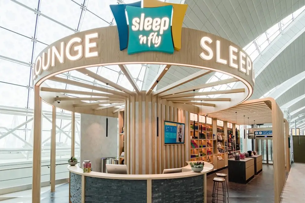 Дубай: Sleep 'n fly Sleep Lounge, B-Gates Terminal 3 - TRANSIT ONLY