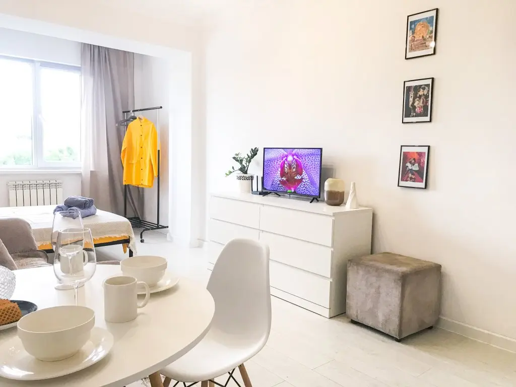 Алматы: Апартаменты ADT Beige and white