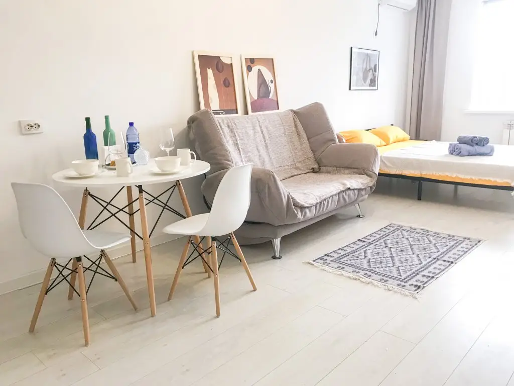 Алматы: Апартаменты ADT Beige and white