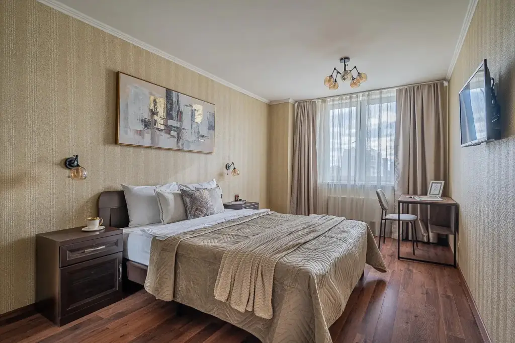Апартаменты Двухкомнатные Sky Apart Рядом с Метро Чкаловская — фото 1