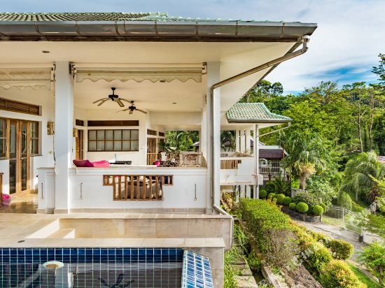 Муанг: Kata Beach Hillview Lutos Villa 7 Three Bedrooms with Pool Mountain View Villa