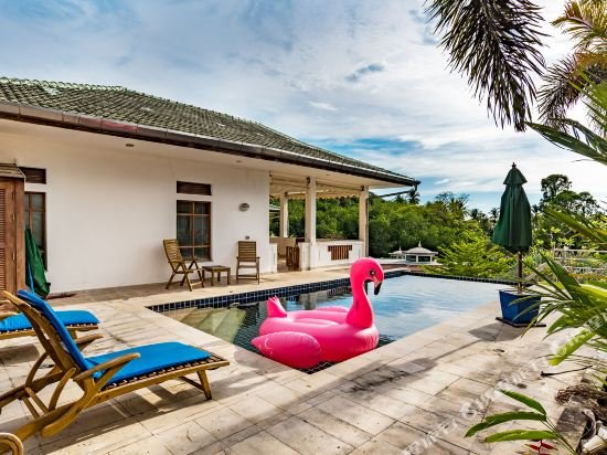 Муанг: Kata Beach Hillview Lutos Villa 7 Three Bedrooms with Pool Mountain View Villa