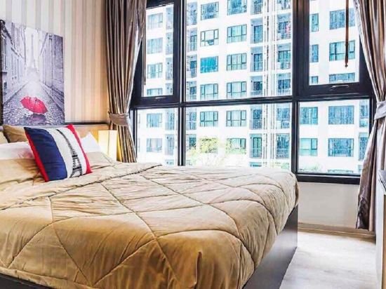 Паттайя: The Base Balcony Net Red Apartment Infinity Pool High Rise Sea View Room B1