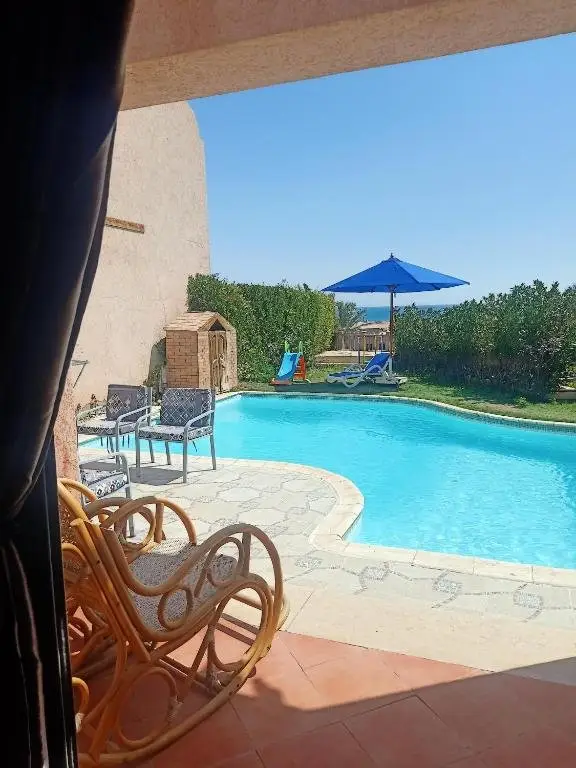 Атаках: Villa with private pool cancon alsokhna hited 66