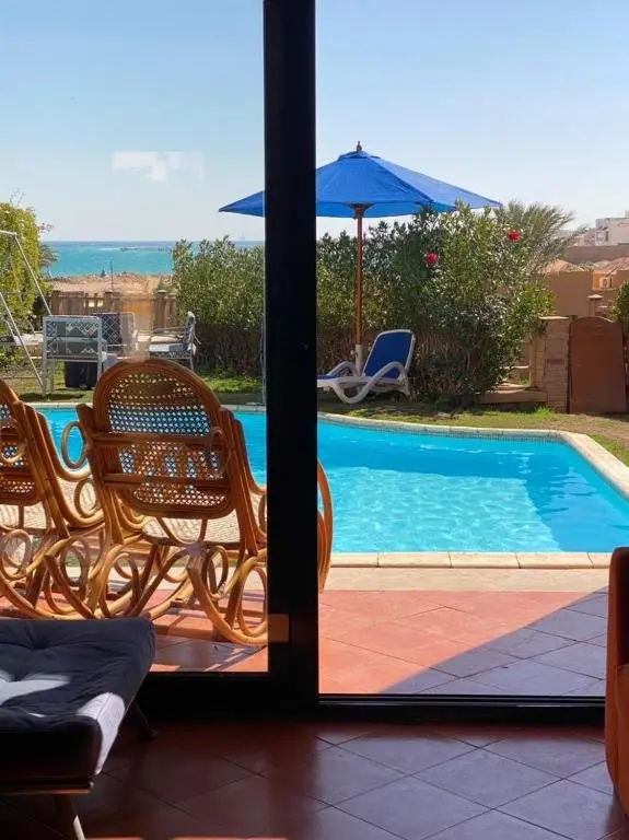 Атаках: Villa with private pool cancon alsokhna hited 66