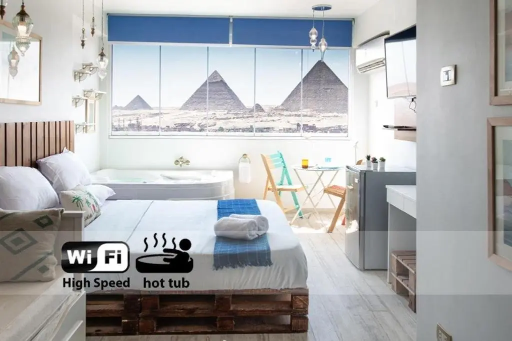 Гиза: Jacuzzi By The Historic Giza Pyramids - Apartment 2