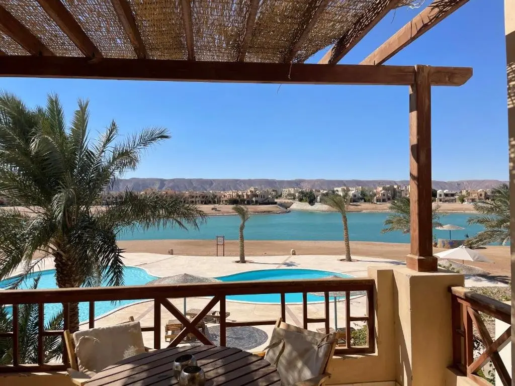 Эль-Гуна: Sabina 1br apartment Lagoon view with shared pool