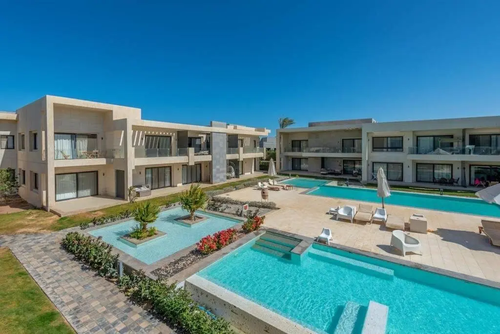 Эль-Гуна: Cozy studio in GCribs with pool - Golden Apartments