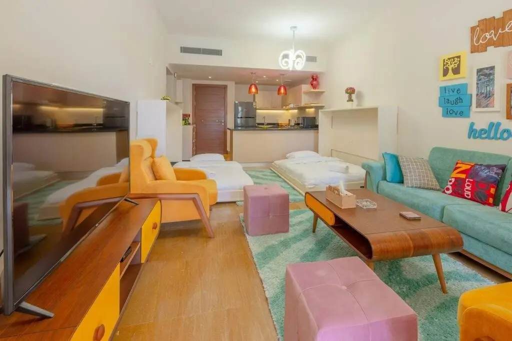 Эль-Гуна: Marina Mosaique 1 BR Apartment with Pool view
