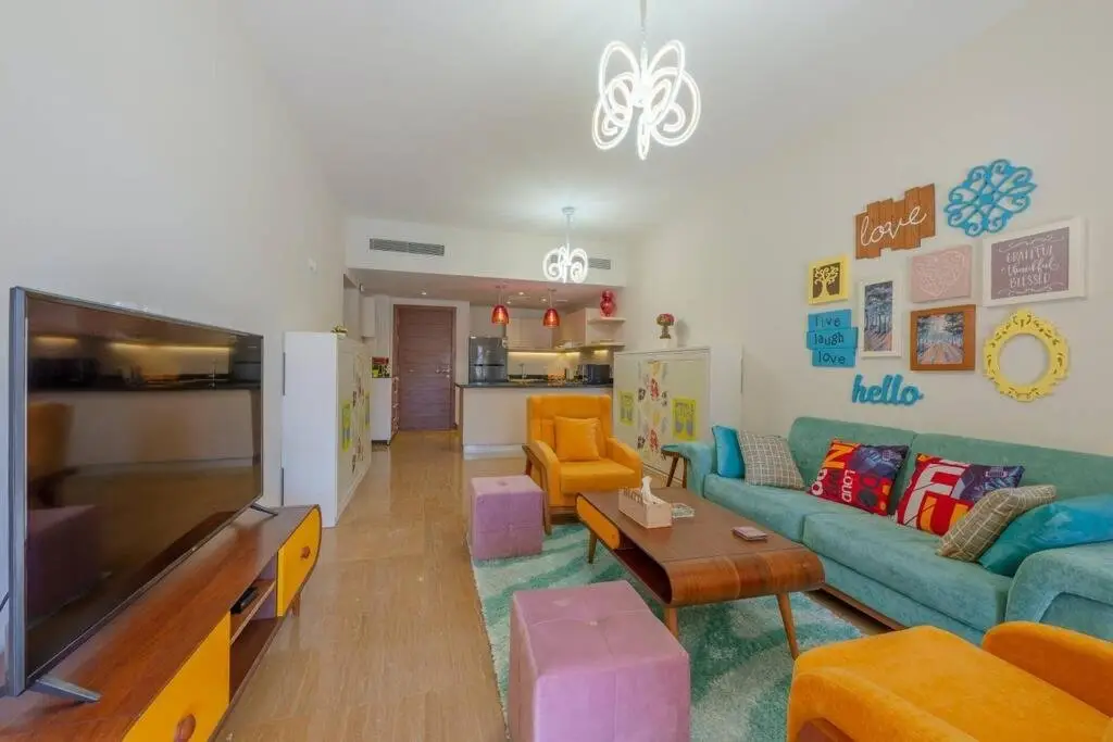Эль-Гуна: Marina Mosaique 1 BR Apartment with Pool view