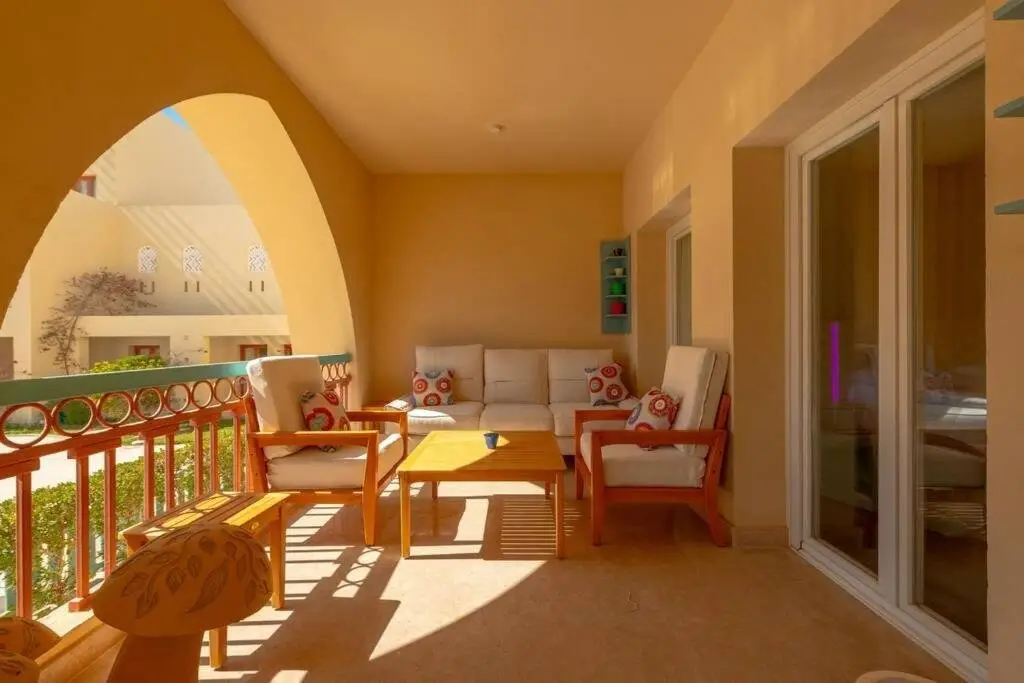 Эль-Гуна: Marina Mosaique 1 BR Apartment with Pool view