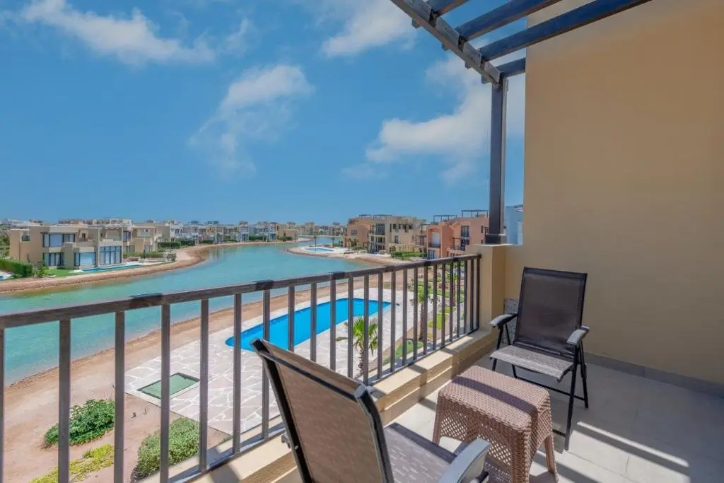 Эль-Гуна: Brand-new 1-Bedroom in Tawila, Lagoon & Pool View