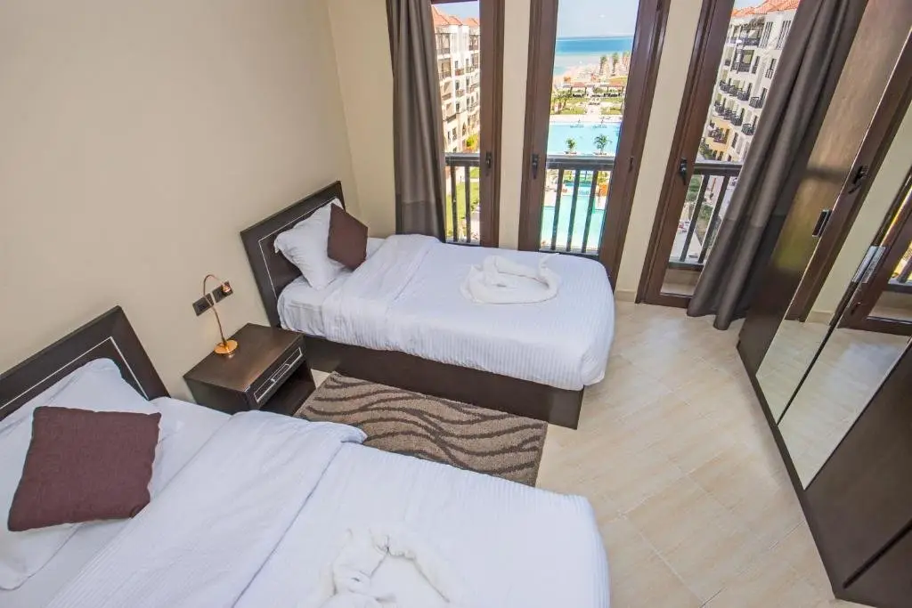 Хургада: Premium sea view 2 bedrooms 2 bathrooms apartment located within Gravity Hotel & Aquapark Hurghada