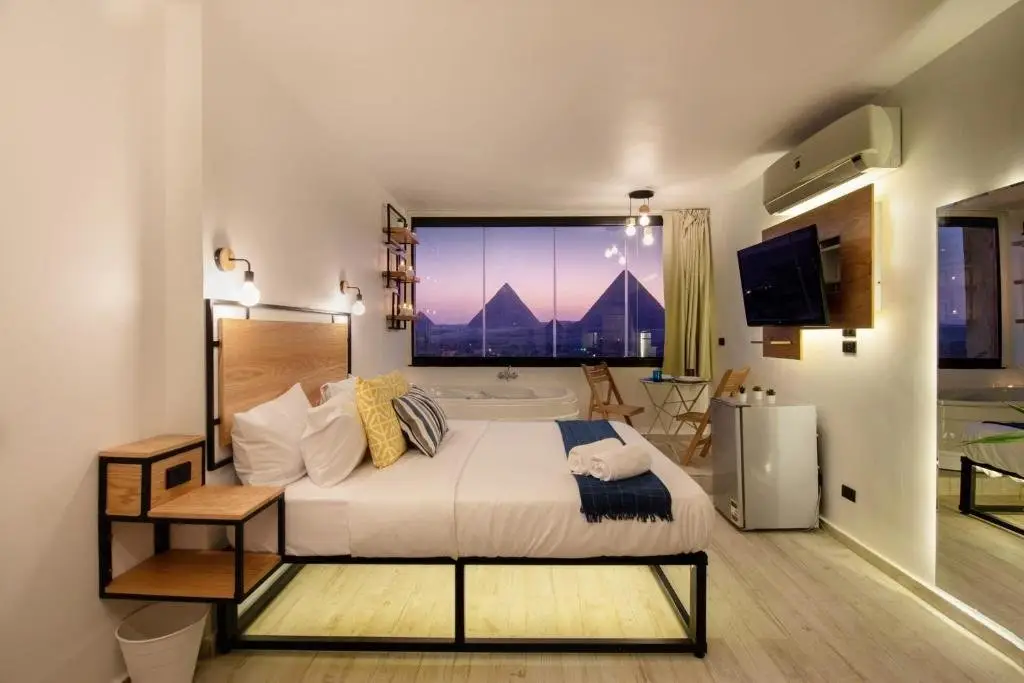 Jacuzzi By The Historic Giza Pyramids - Apartment 3 — фото 1
