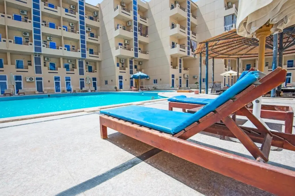 Хургада: Pool View With Balcony Near El Gouna - 2x Large Pools & Kitchen - EU Standards - Tiba Resort E4